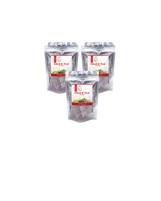 Cold N Flu Infusion 3 Pack/ Remedio para la Gripa 3 Pack PRE-ORDEN