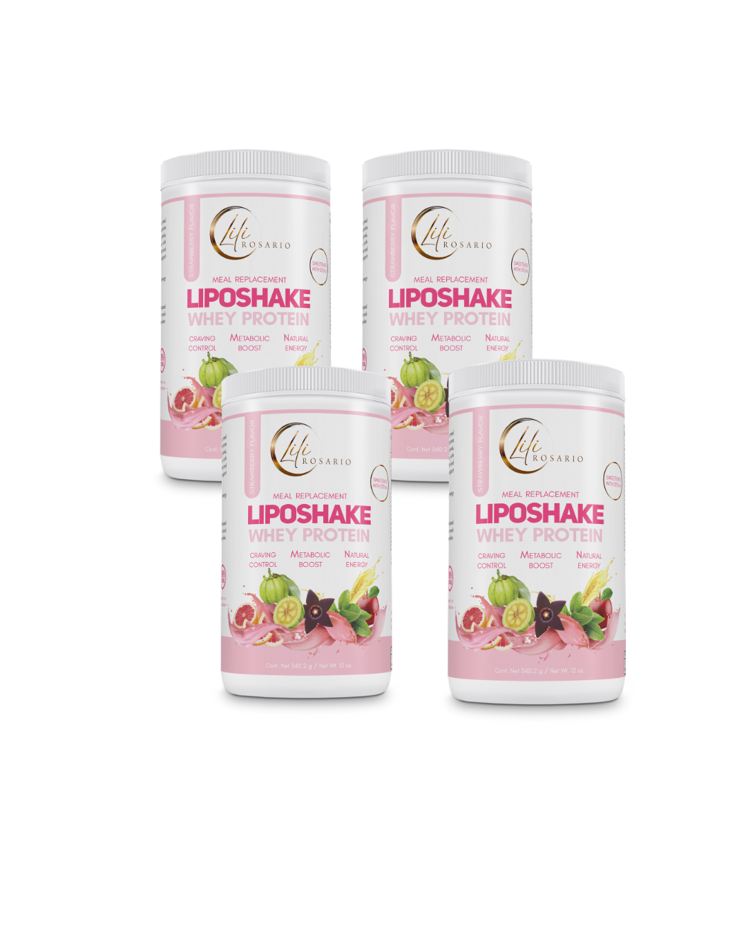 đLipo Shake Strawberry 2 Month Package
