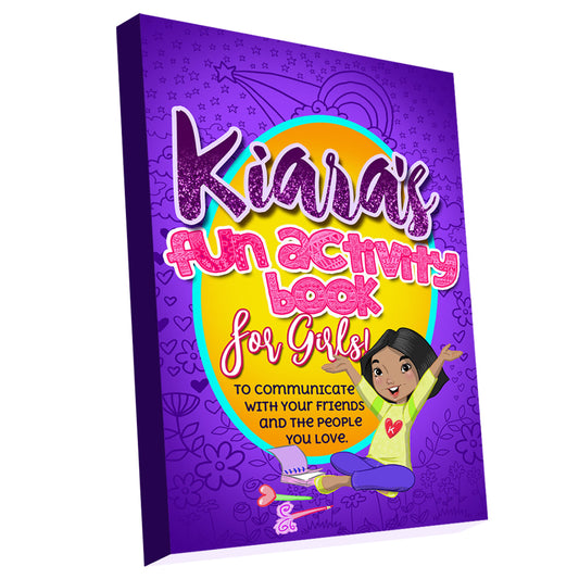 Kiara's Fun Activity Book For Girls