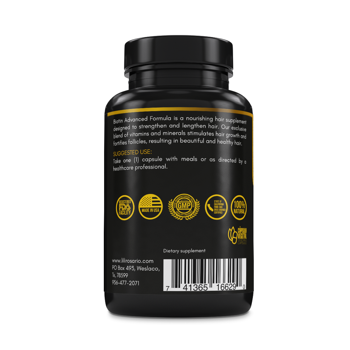 Combo Biotina para caída de cabello