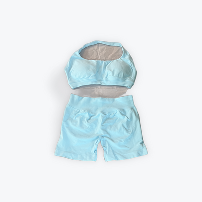 Set Yoga Shape Up Ligth  Blue