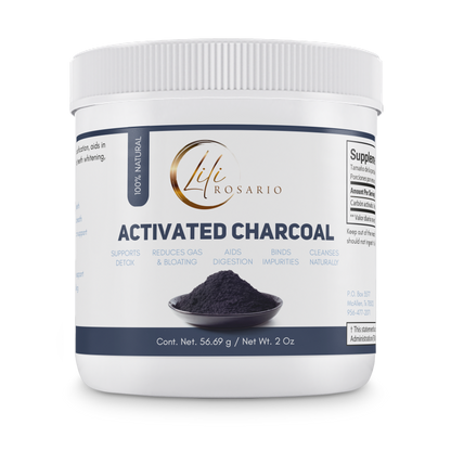 Activated  Charcoal- Carbón Activado PRE-ORDEN